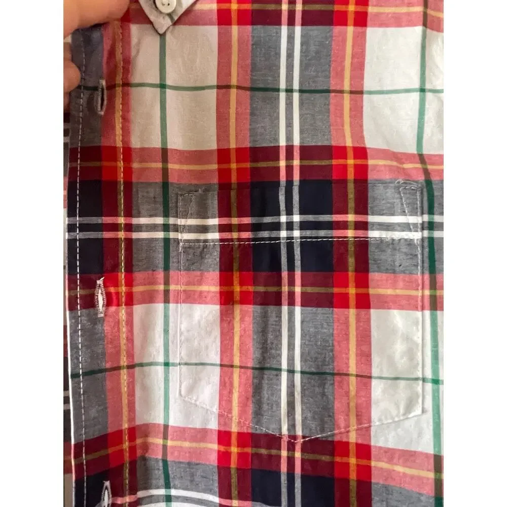 Old Navy Boys Button Down Dress Shirt Size L (10/12)